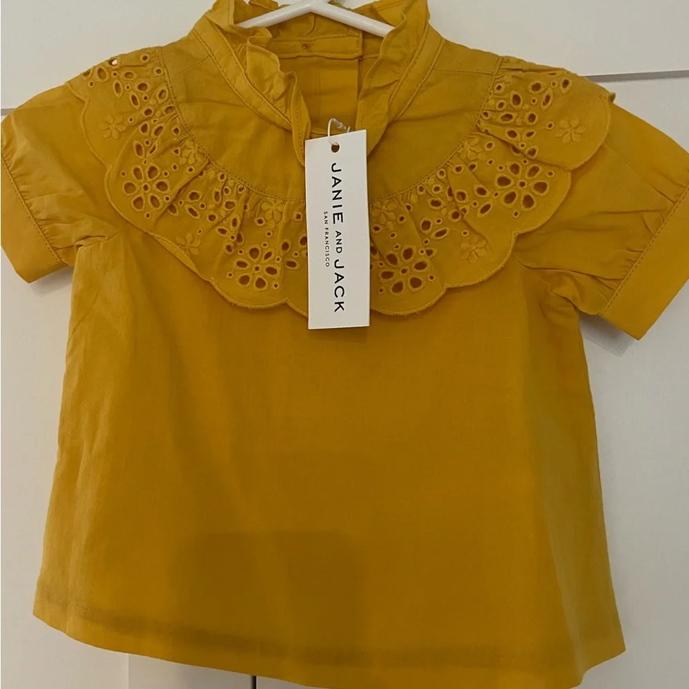 Janie and Jack NWT Baby Blouse size 6-12 M - Picture 3 of 3